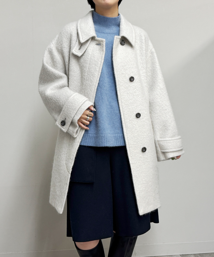 シープモヘヤ2WAYステンカラーコート