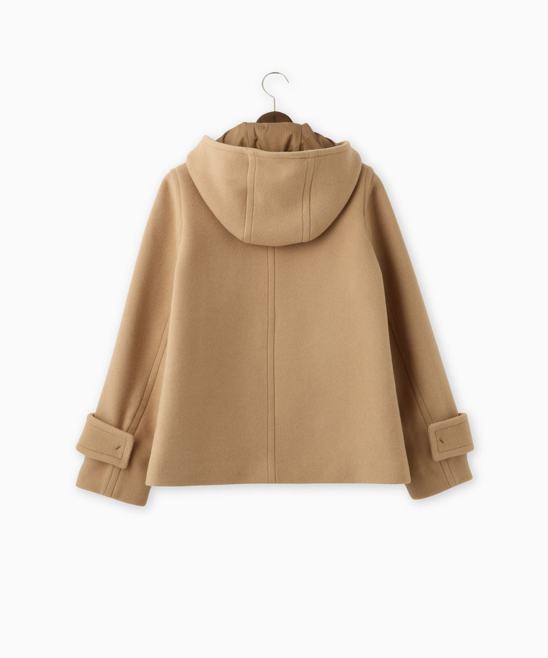 ウールメルトンフーデッドコート