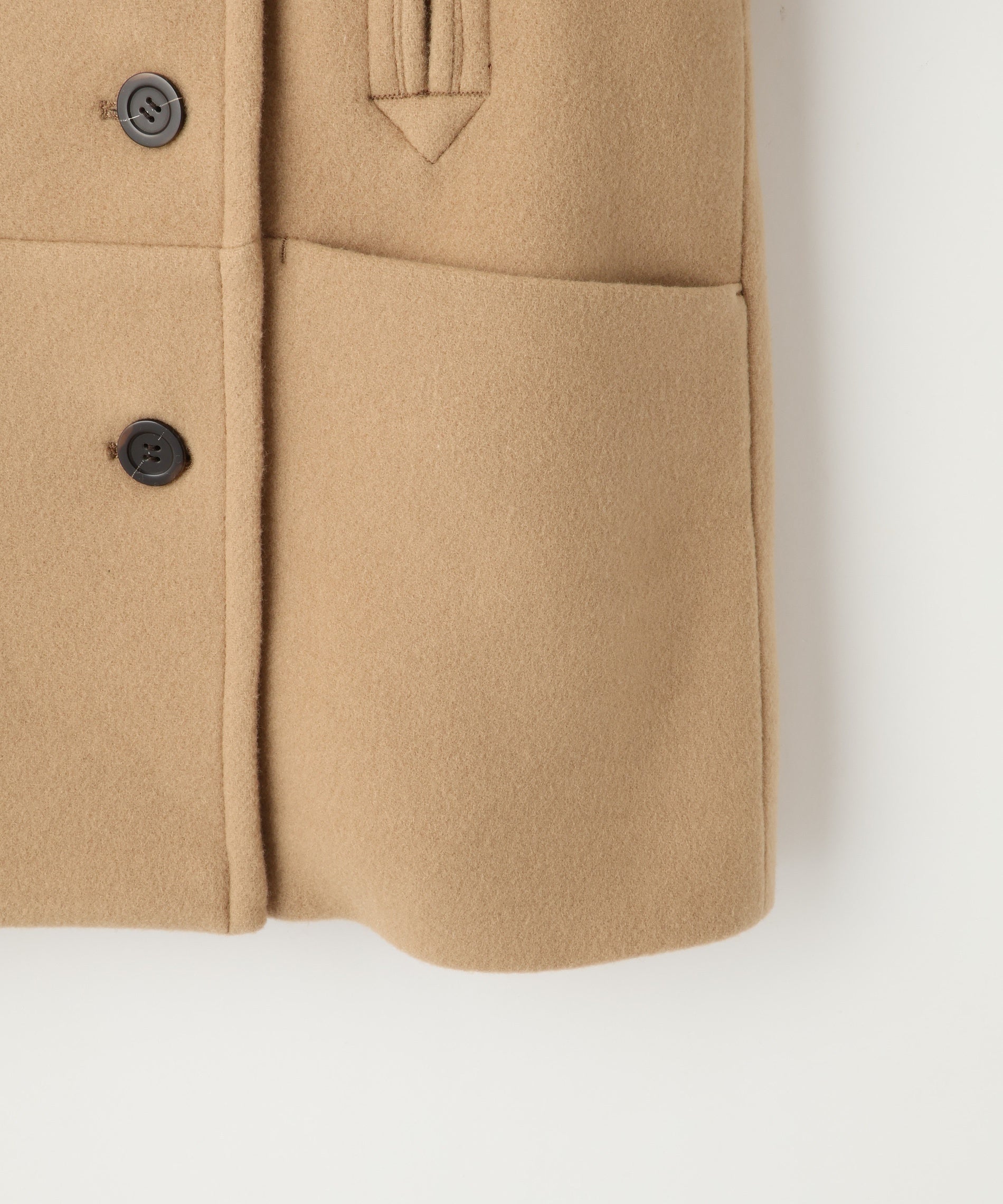 ウールメルトンフーデッドコート – FACE SANS FARD