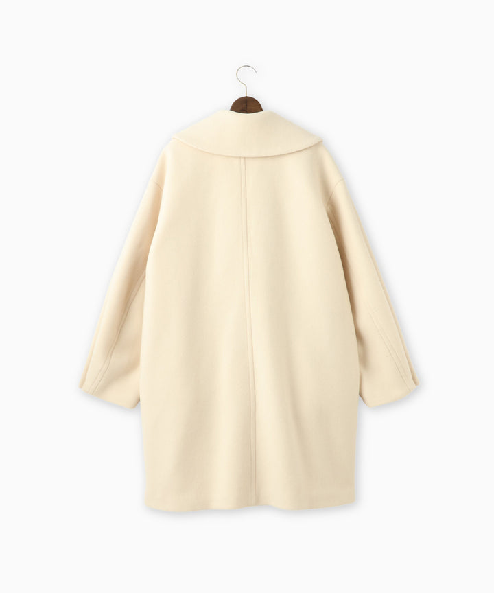 ウールメルトンレディライクコート
