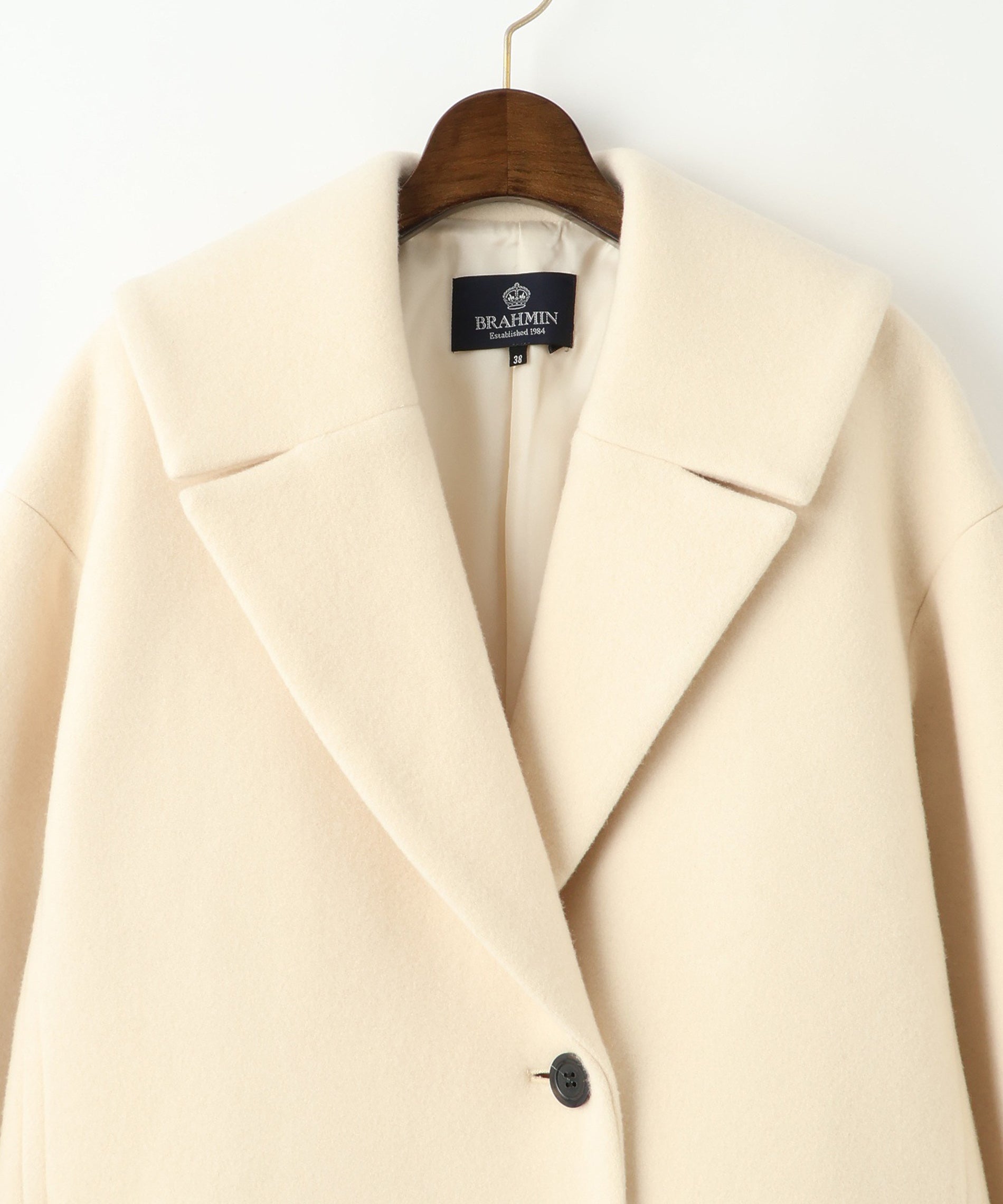 ウールメルトンレディライクコート – FACE SANS FARD