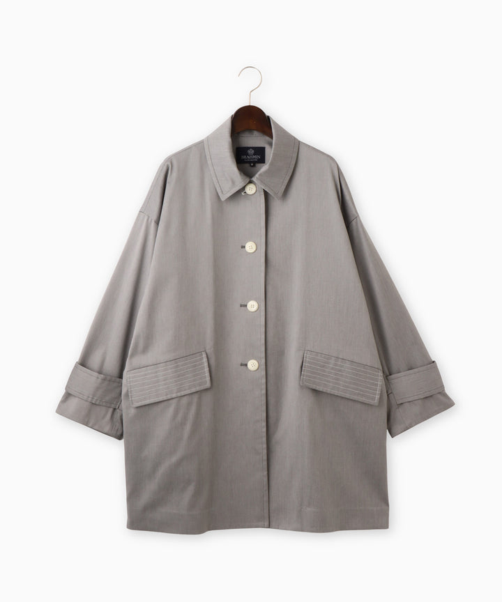 ステンカラーコート