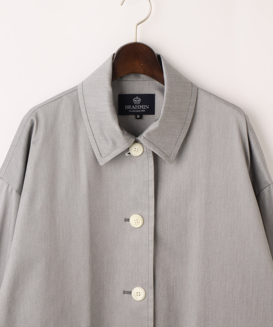 ステンカラーコート