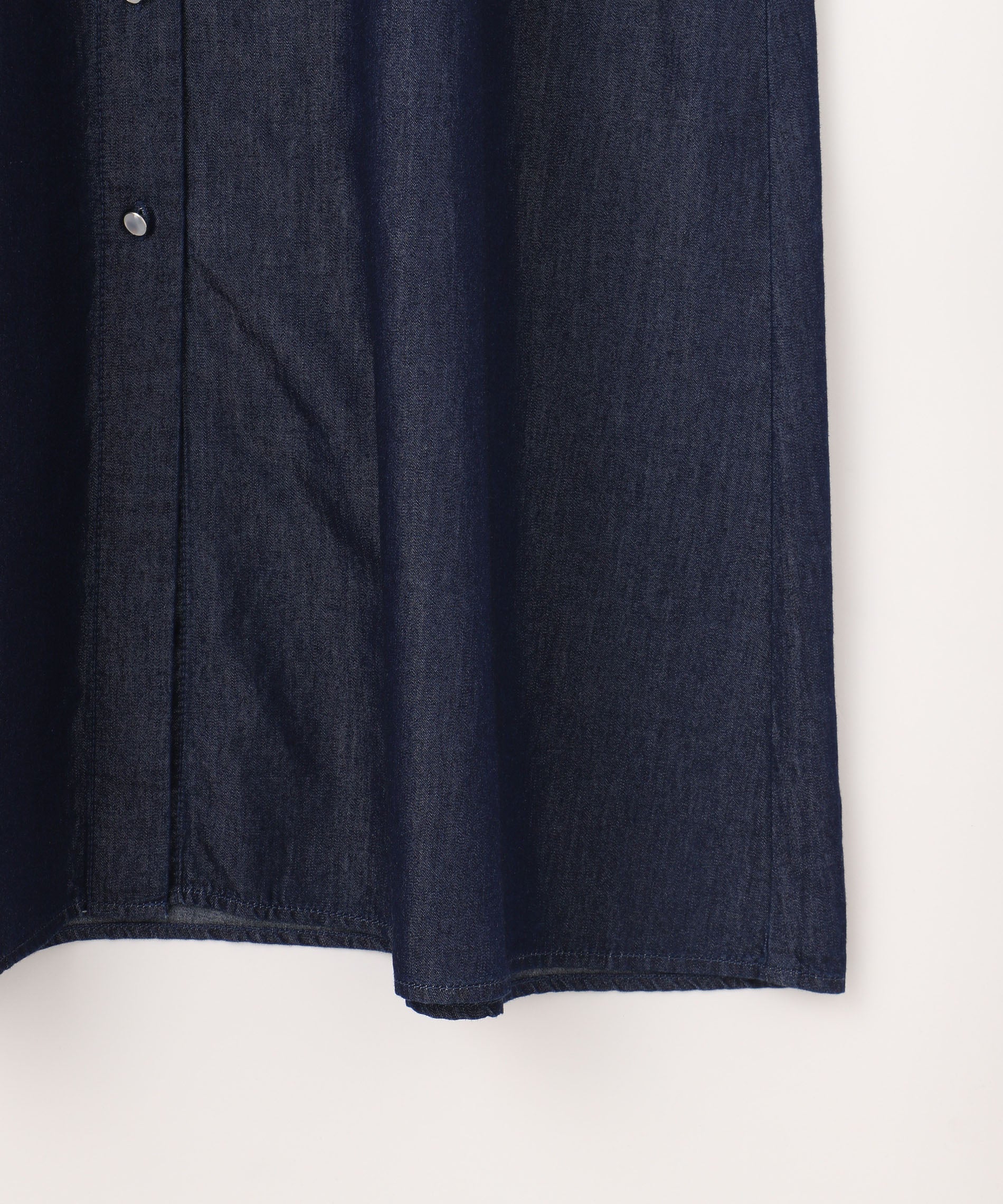 テンセルデニムシャツワンピース – FACE SANS FARD