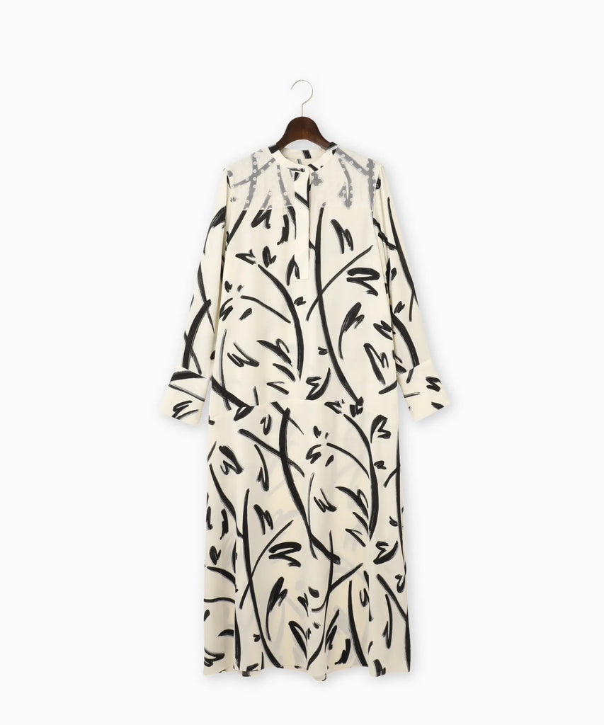 【UNITED TOKYO】アートプリント ロングワンピース アートプリントロングワンピース – FACE SANS FARD