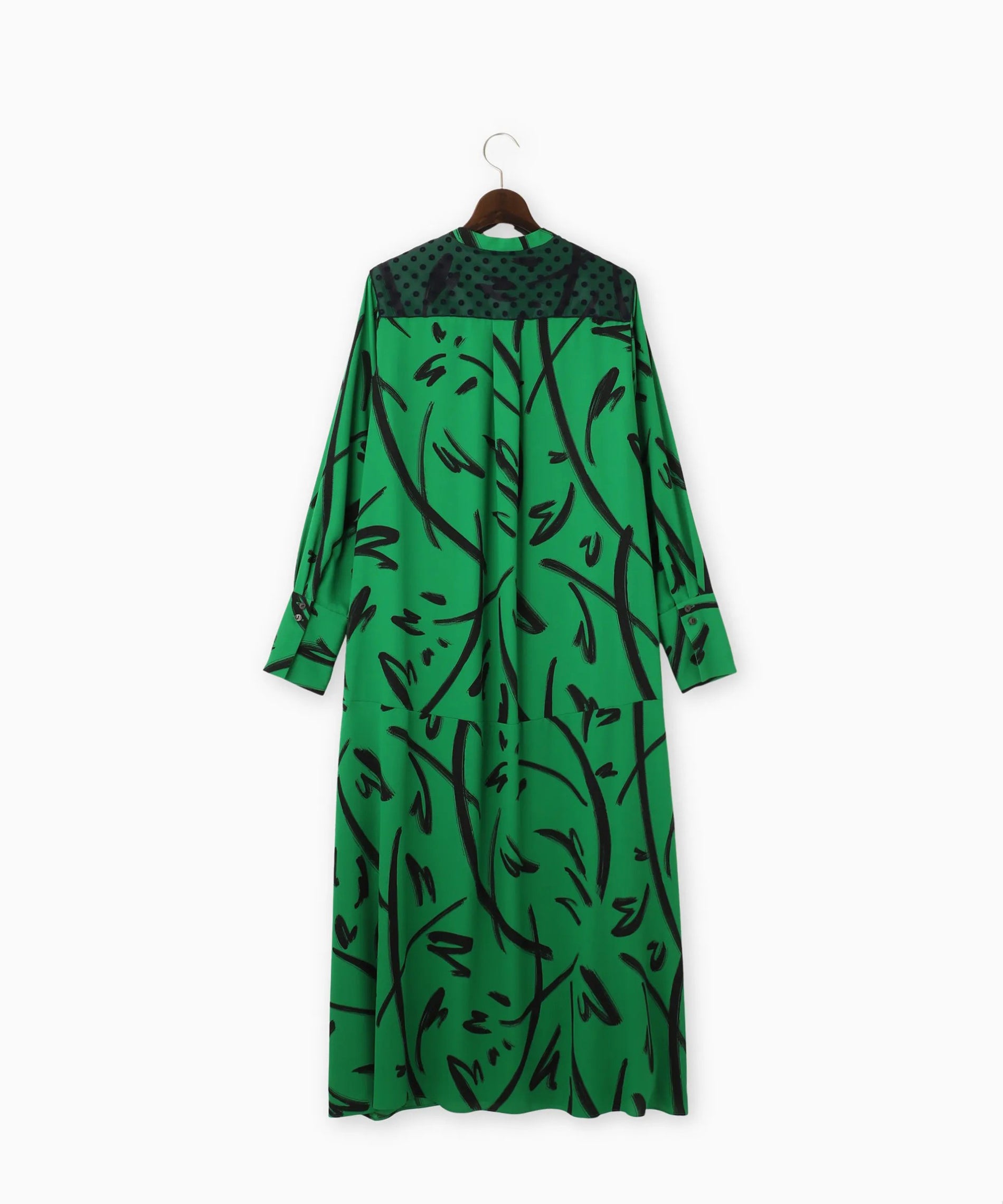 アートプリントロングワンピース – FACE SANS FARD