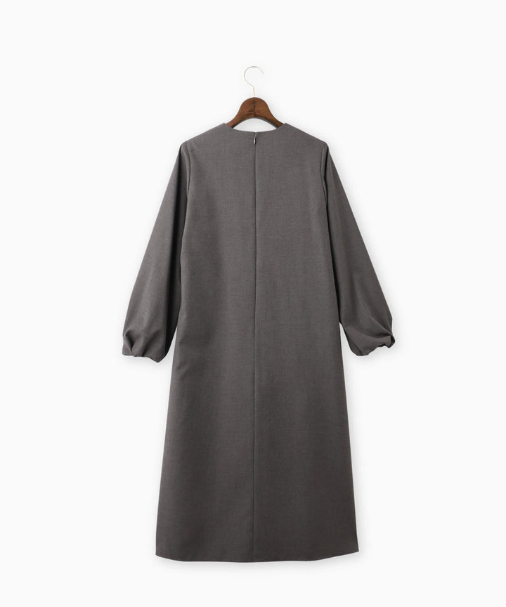 ウエストラインテープワンピース