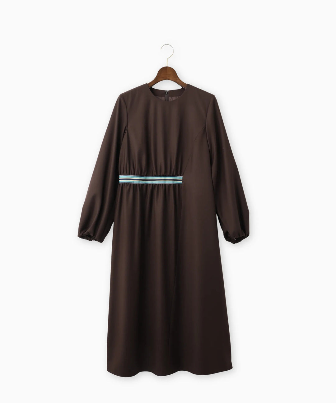 ウエストラインテープワンピース