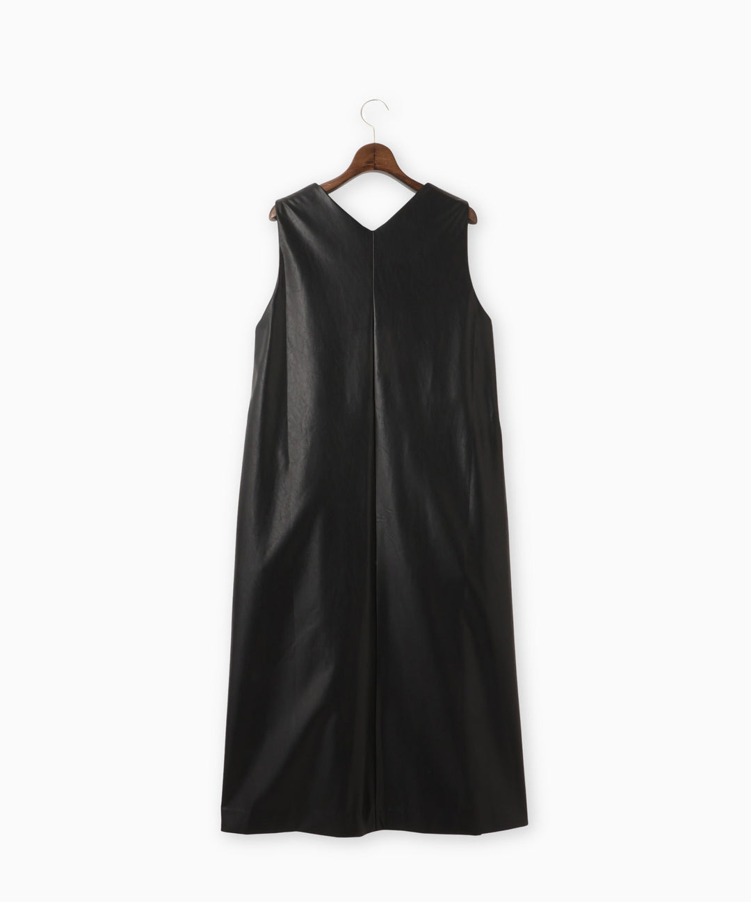 Vネックレザージャンスカ