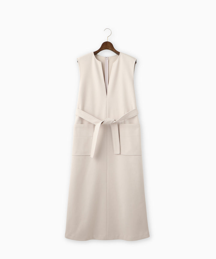 ヒートウォームジャージーメルトンワンピース