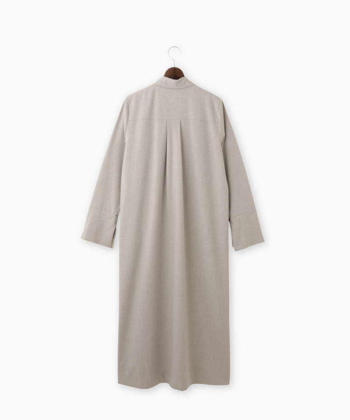 サマーウールドットボタンワンピース