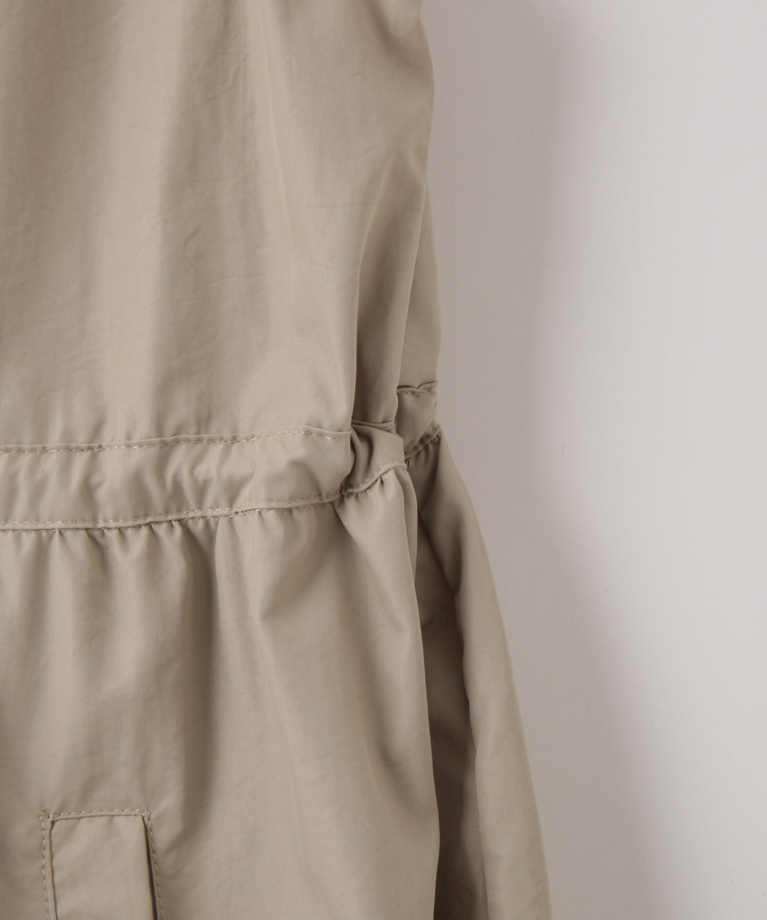 フロントジップノースリーブワンピースジレ