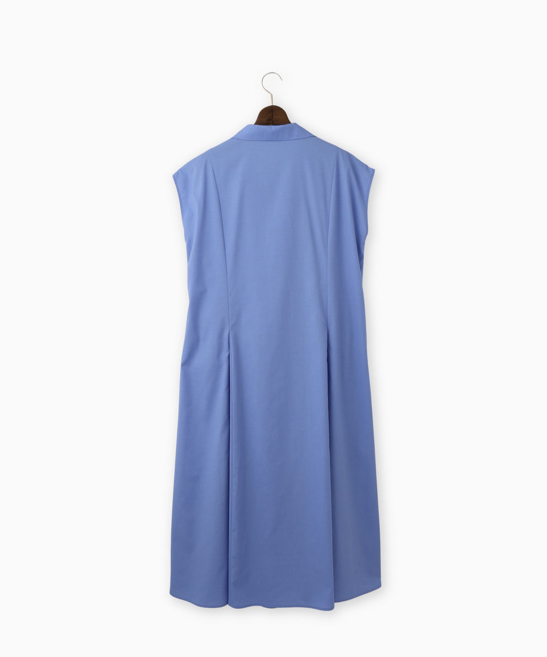 Vネックレースアップワンピース