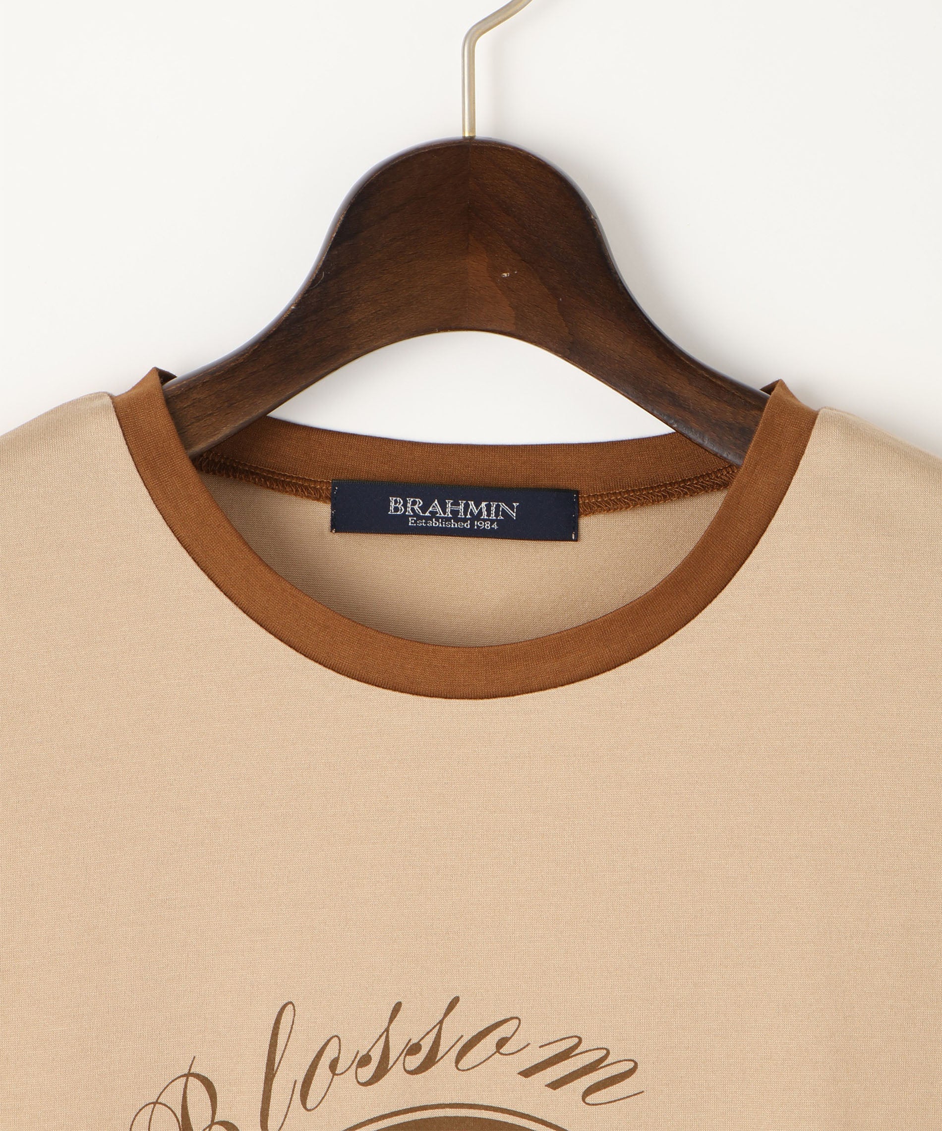 フラワーモチーフカレッジロゴTシャツ – FACE SANS FARD