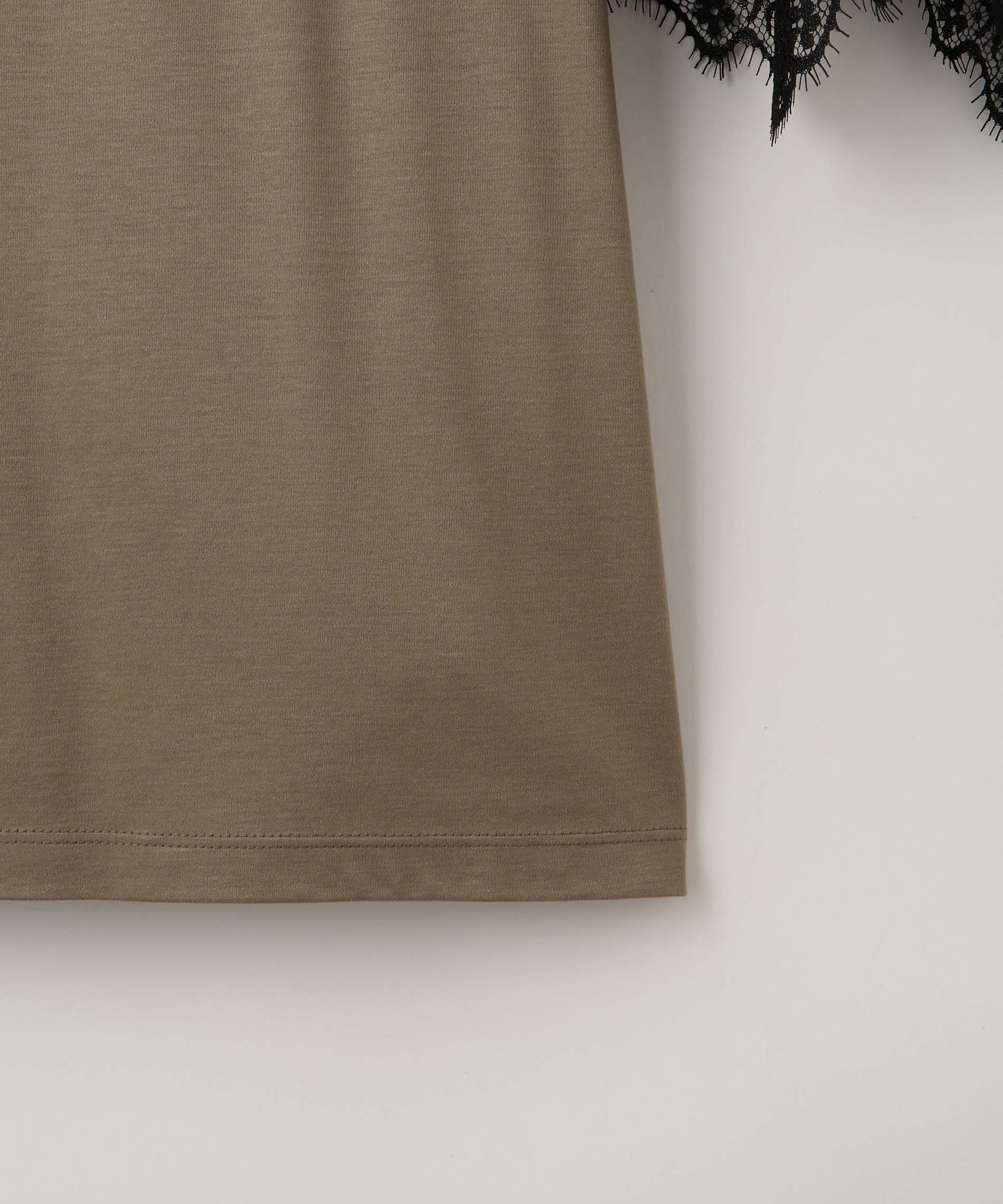 ハンカチヘムデザインスリーブトップス – FACE SANS FARD