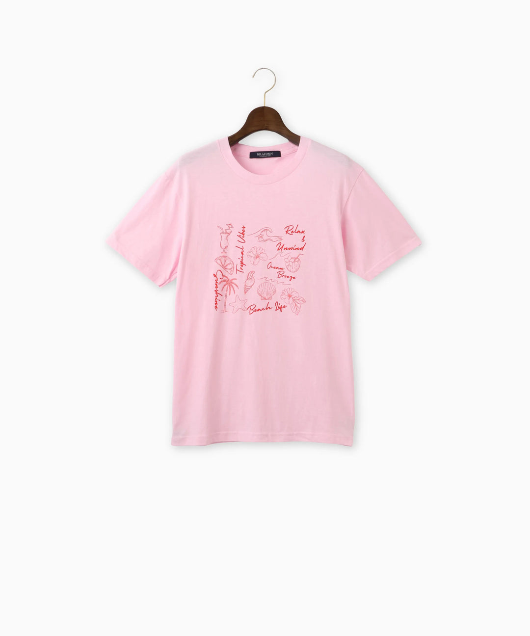 アートラインプリントTシャツ