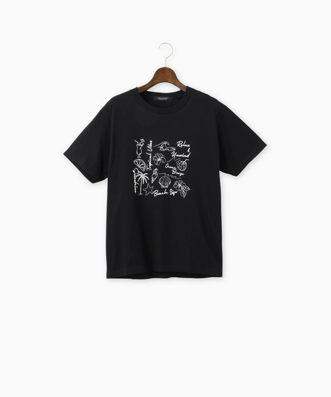 アートラインプリントTシャツ