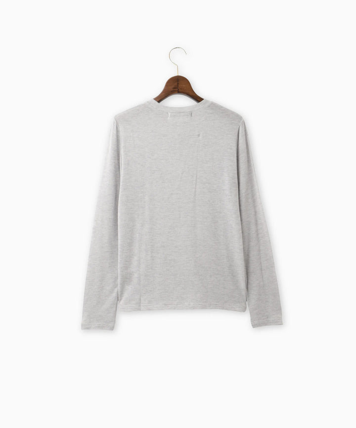 カシミアシルクシアージャージトップス