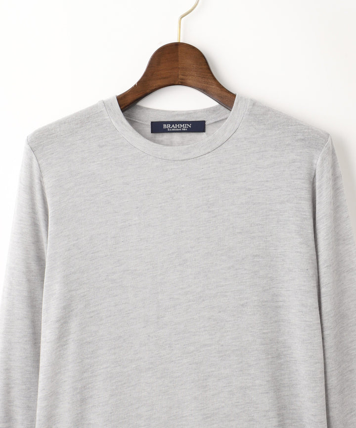 カシミアシルクシアージャージトップス