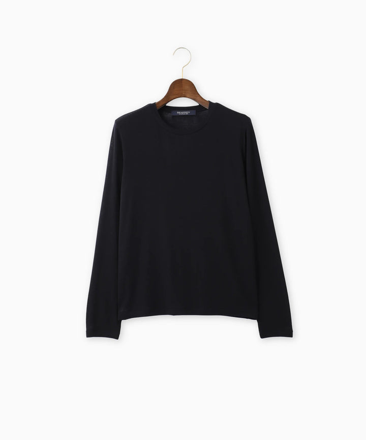 カシミアシルクシアージャージトップス