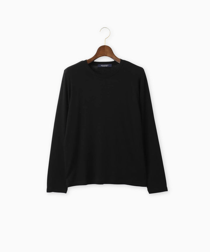 カシミアシルクシアージャージトップス