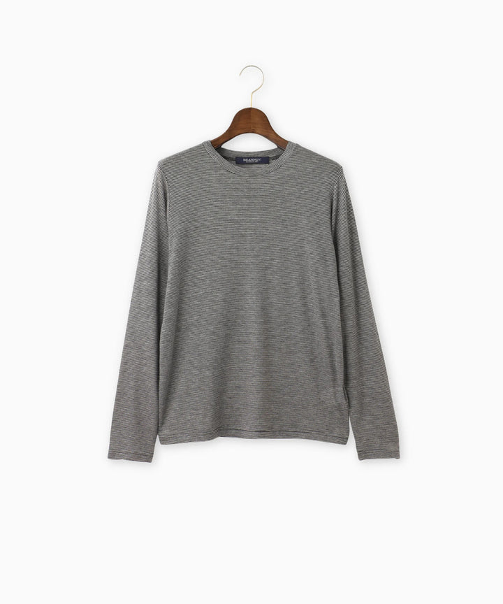 ボーダークルーネックトップス