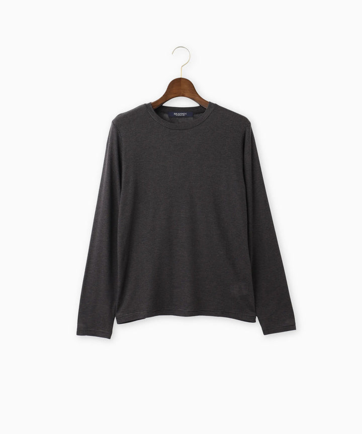 ボーダークルーネックトップス