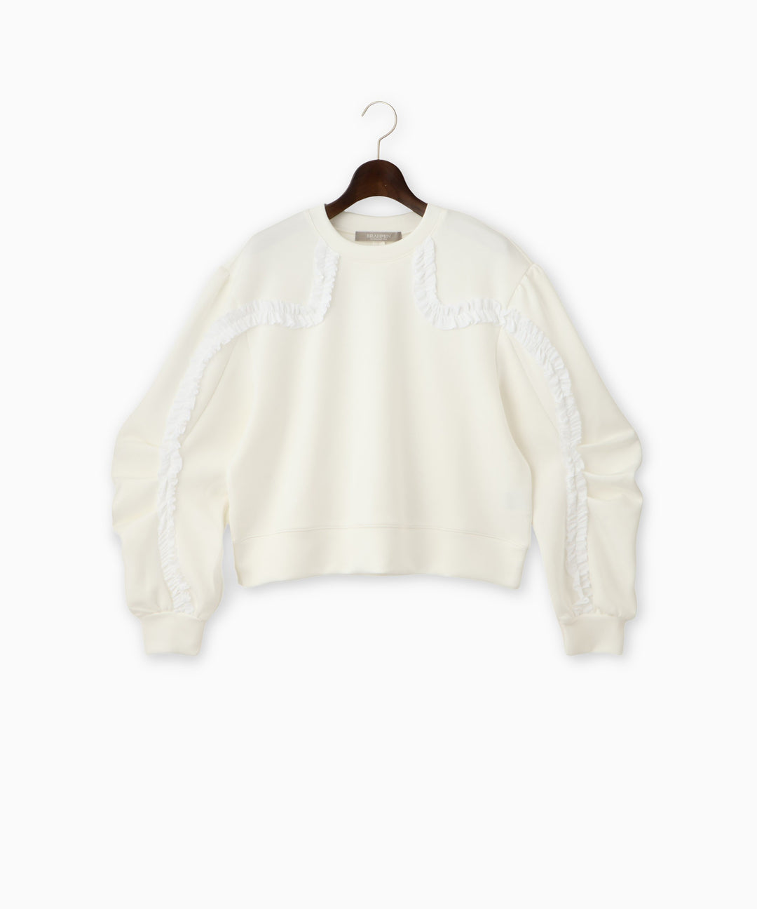 フリルテーププルオーバー