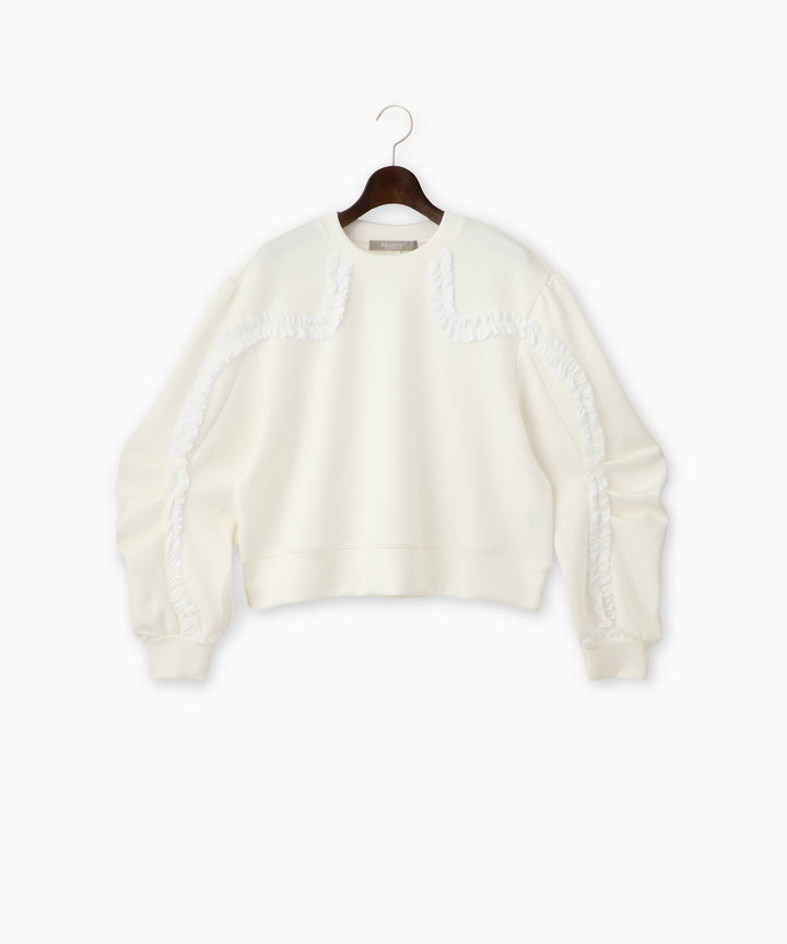 フリルテーププルオーバー