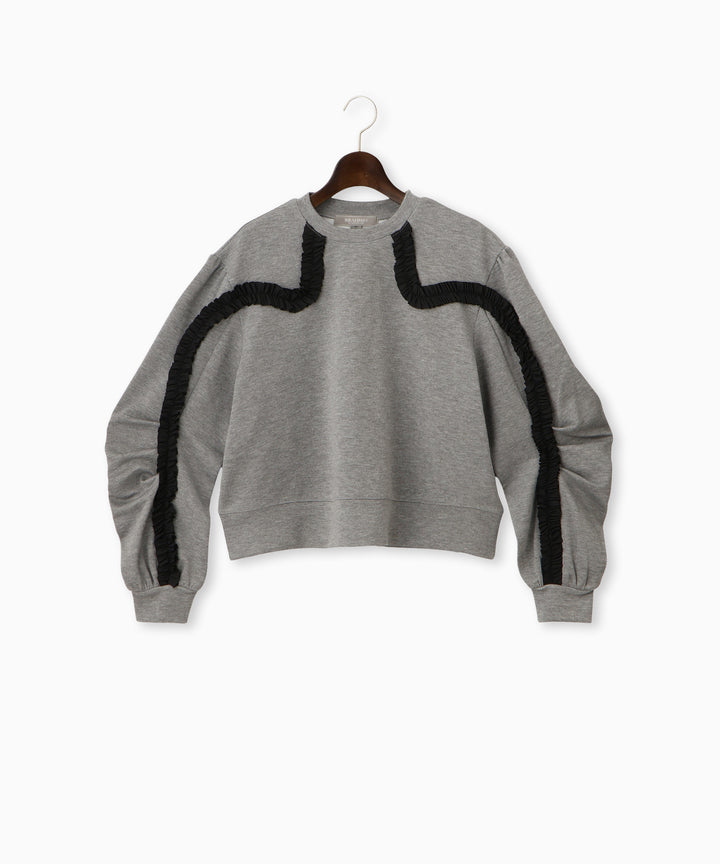 フリルテーププルオーバー