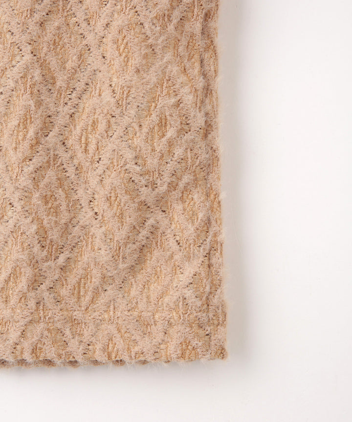 ダイヤジャガードクルーネックインナー