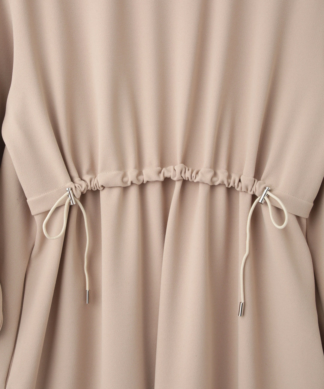 異素材切替ドロストカットソーワンピース