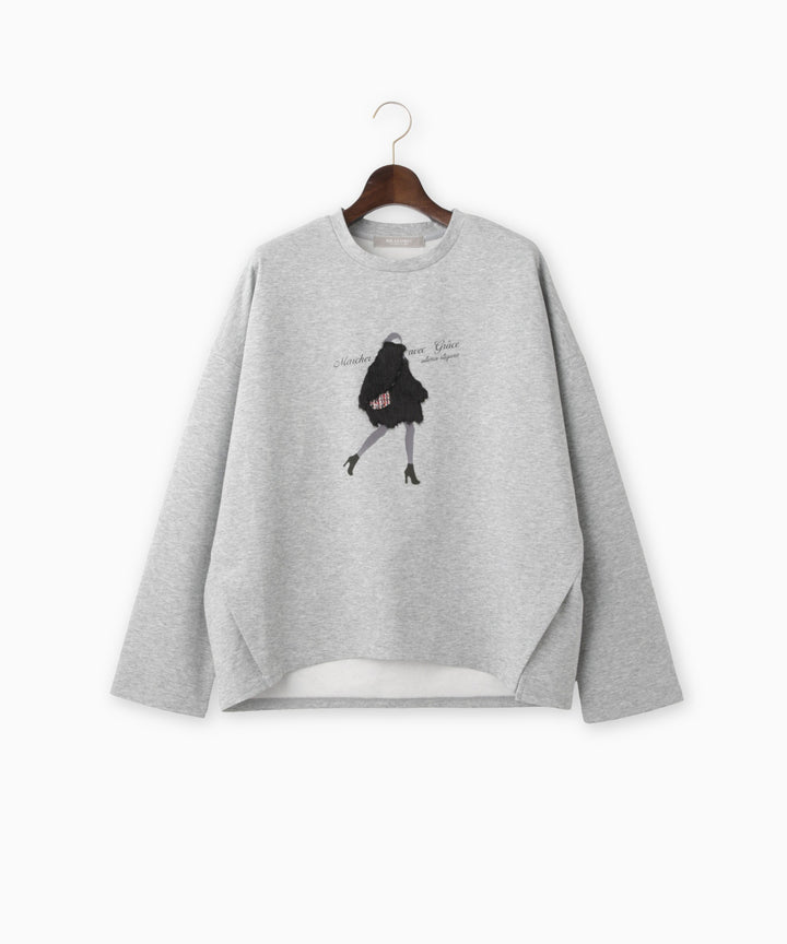 ミックスモチーフイラストTシャツ