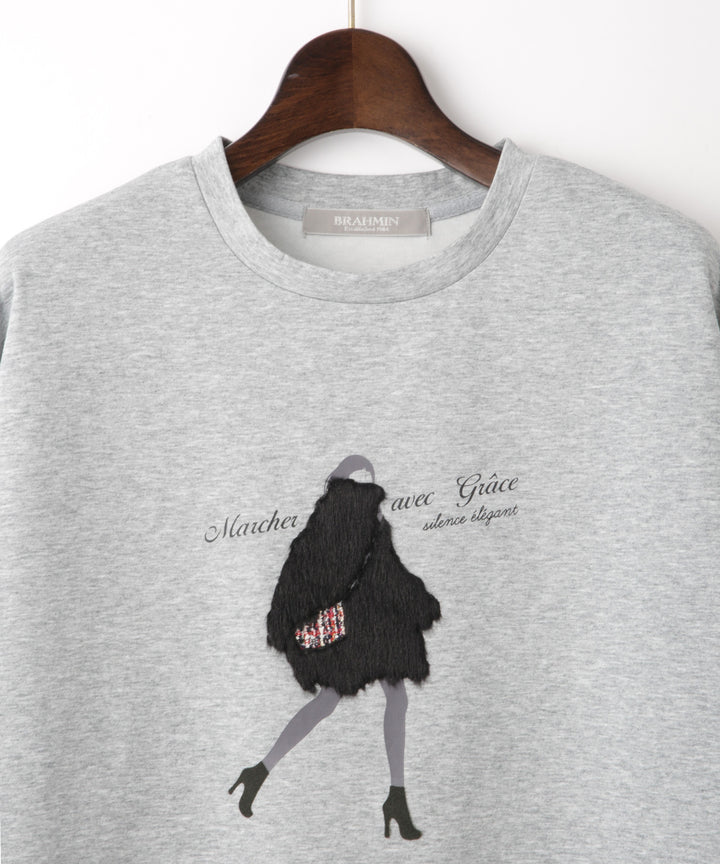 ミックスモチーフイラストTシャツ