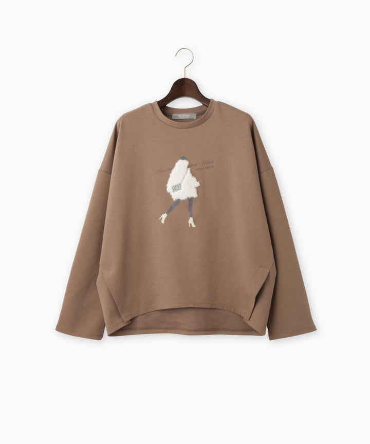 ミックスモチーフイラストTシャツ