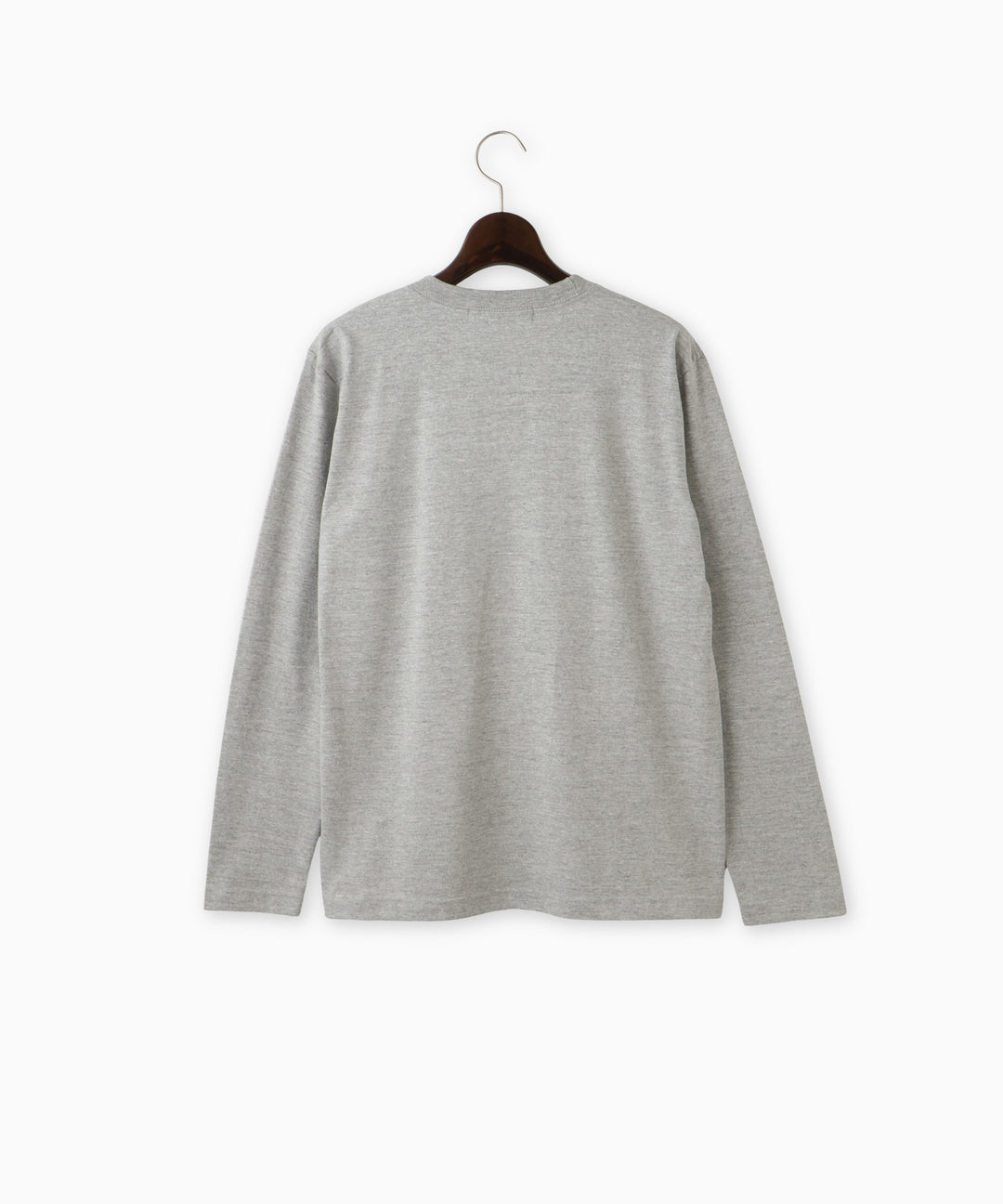 箔プリントロングスリーブTシャツ