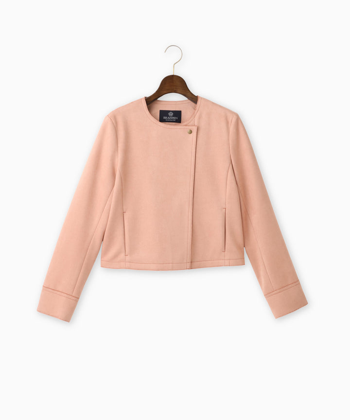 ストレッチノーカラージャケット