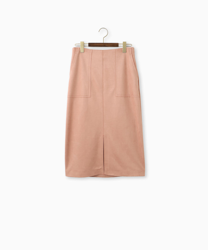 ストレッチフロントスリットスカート