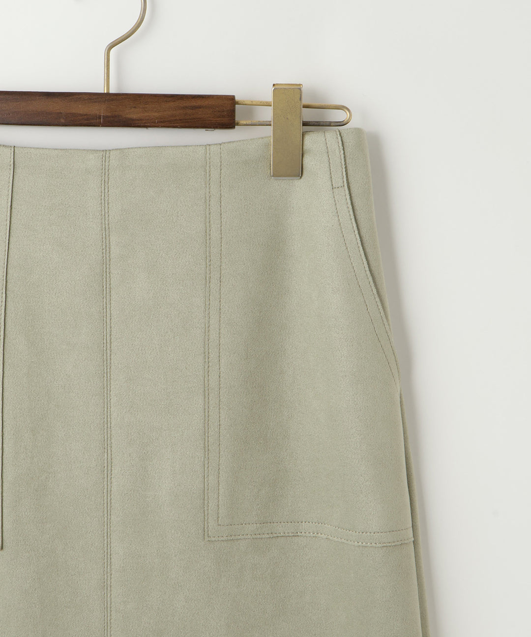 ストレッチフロントスリットスカート