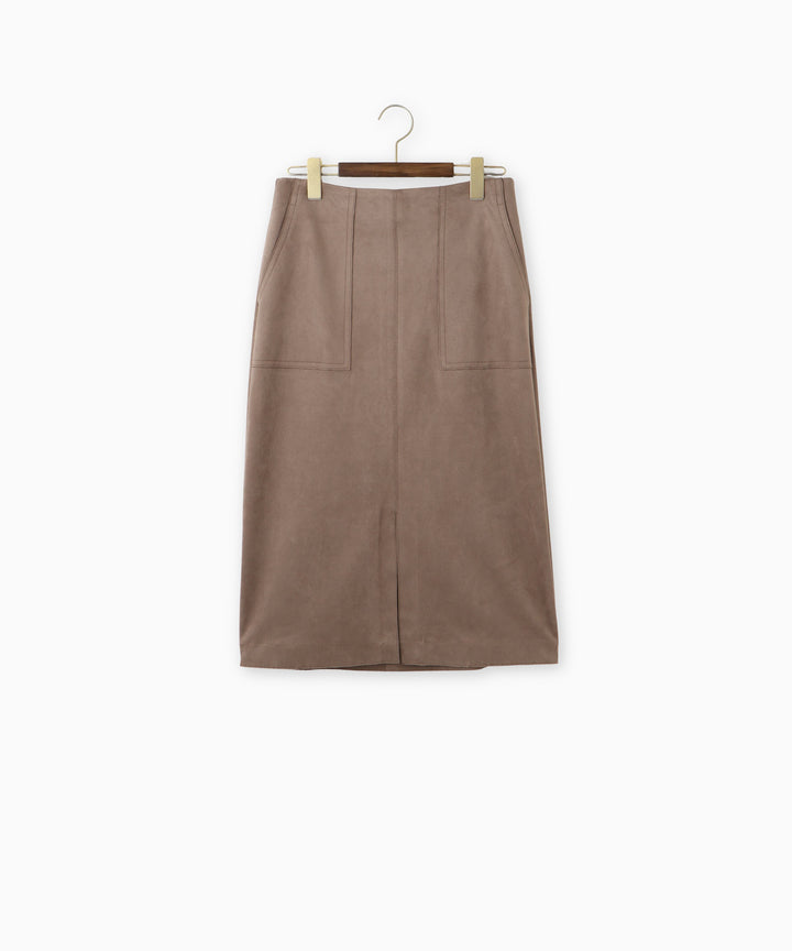 ストレッチフロントスリットスカート