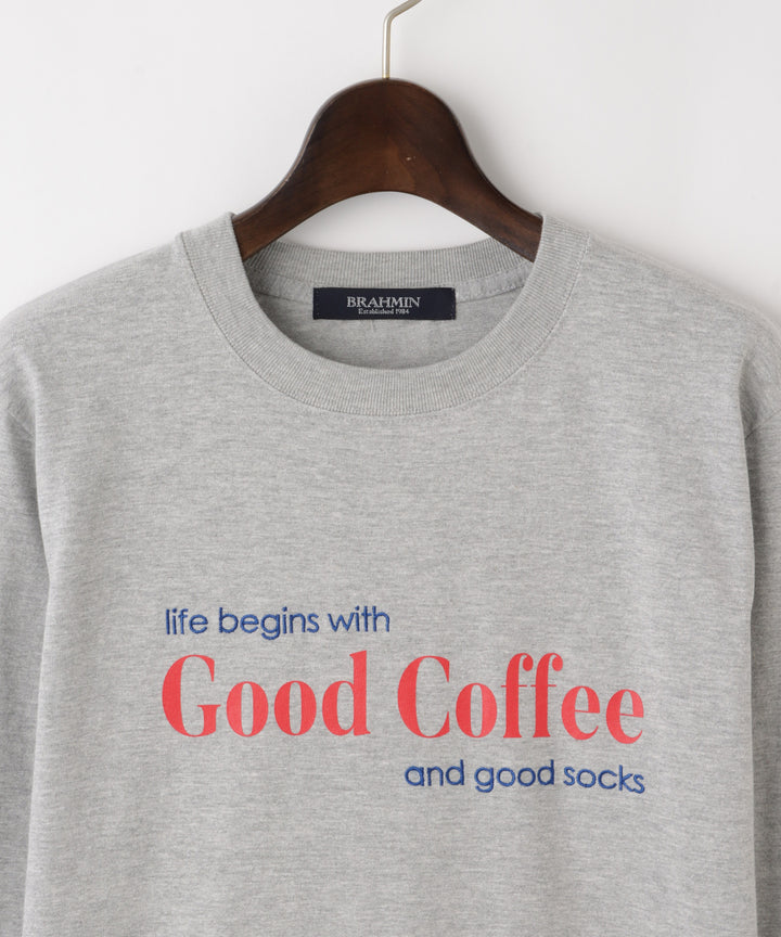 ベーシックロゴプリントロンT