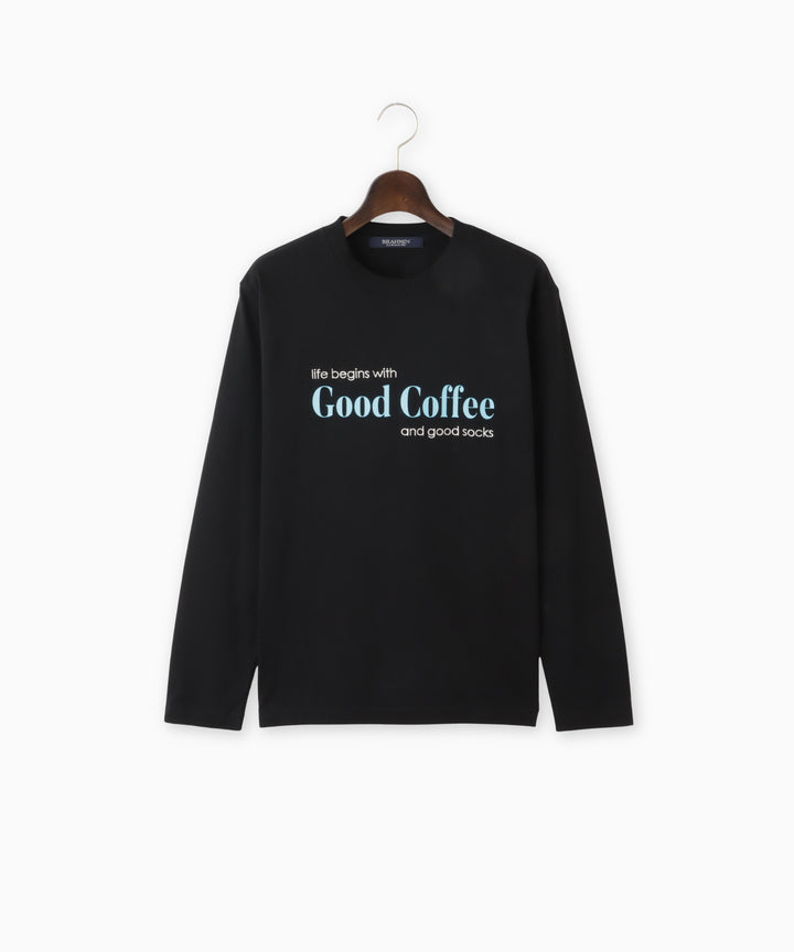 ベーシックロゴプリントロンT