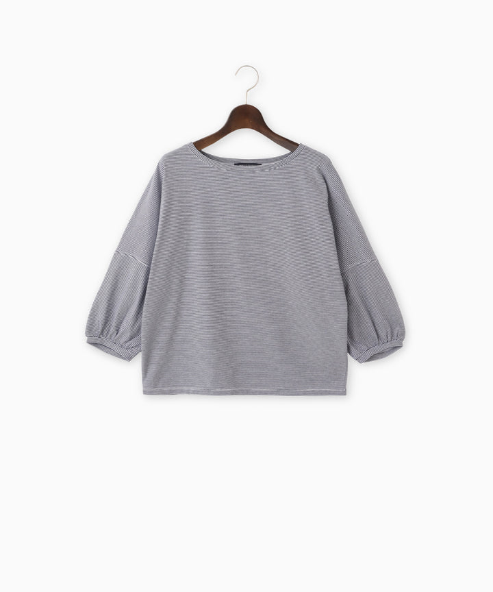 Boat Neck Dolman Sleeve Pullover