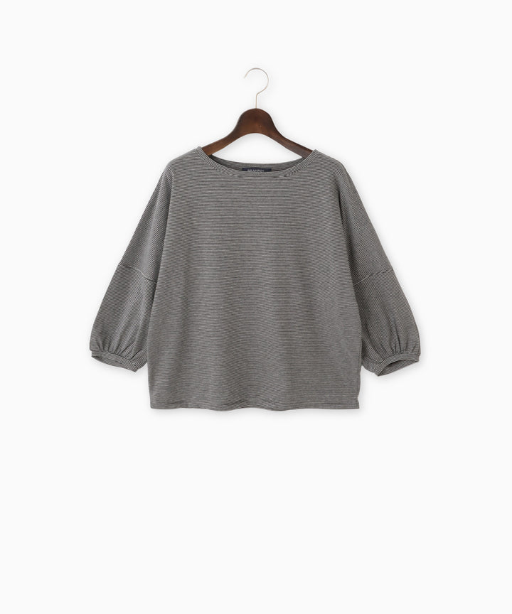 Boat Neck Dolman Sleeve Pullover