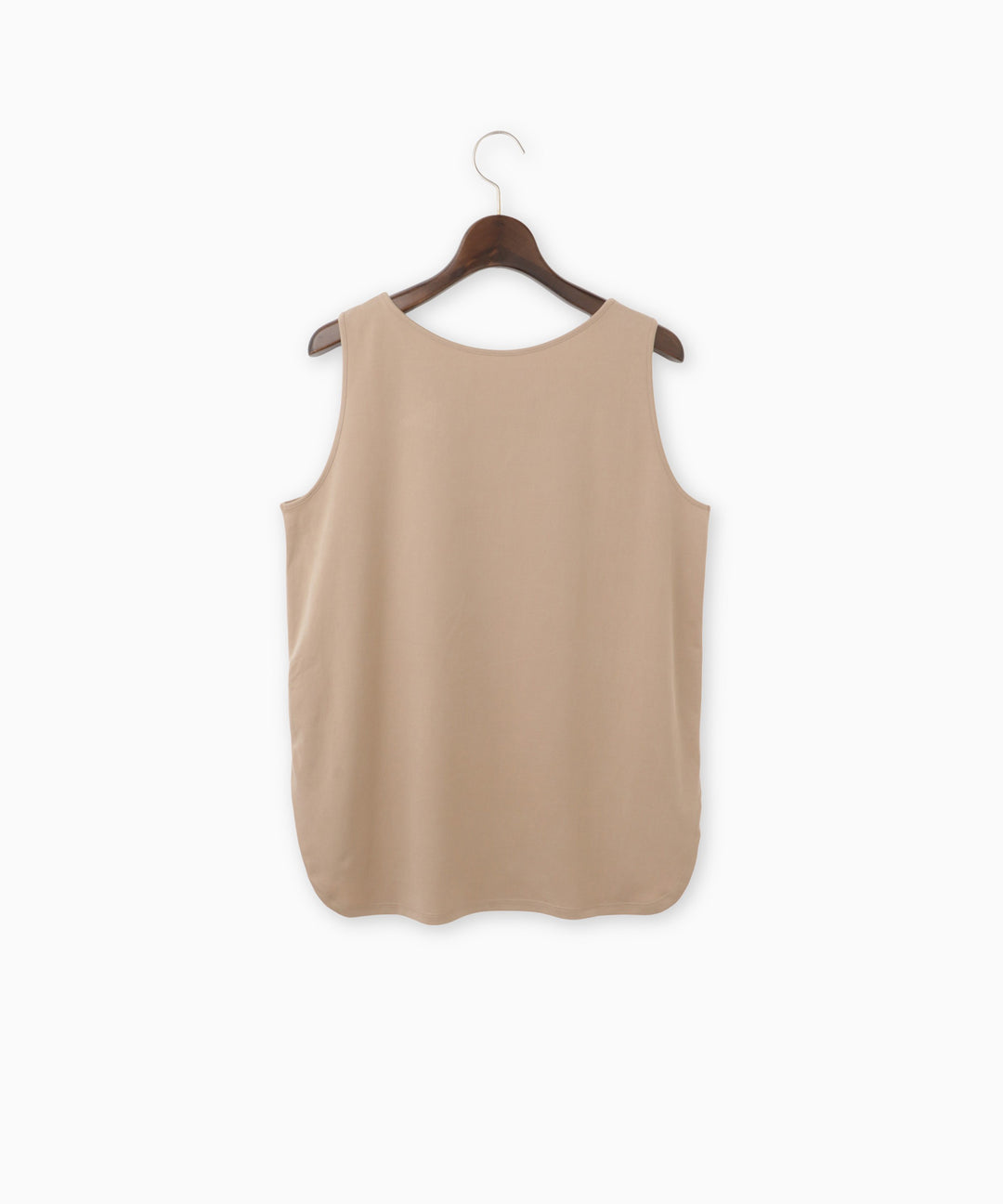 Back satin tank top