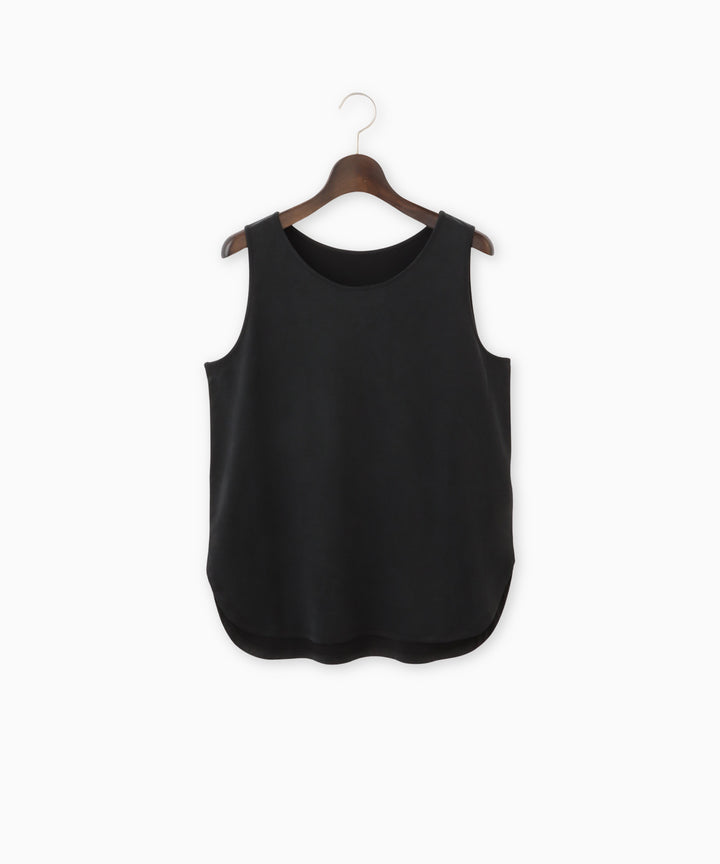 Back satin tank top