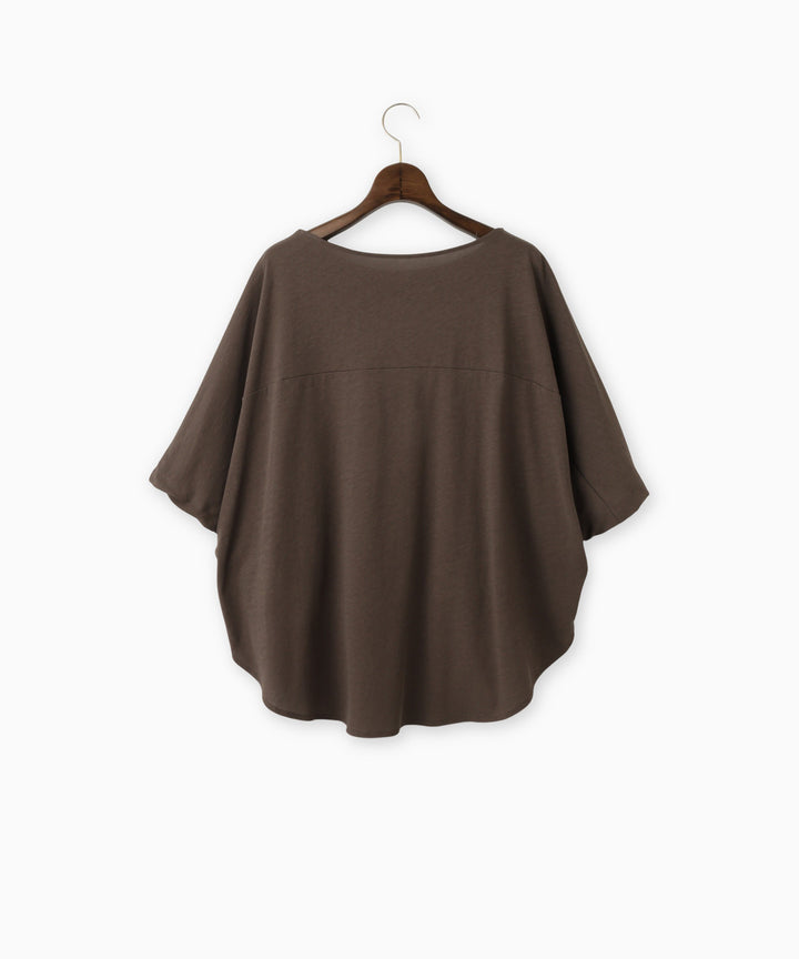 Dolman Sleeve Cut-and-Sewn Top