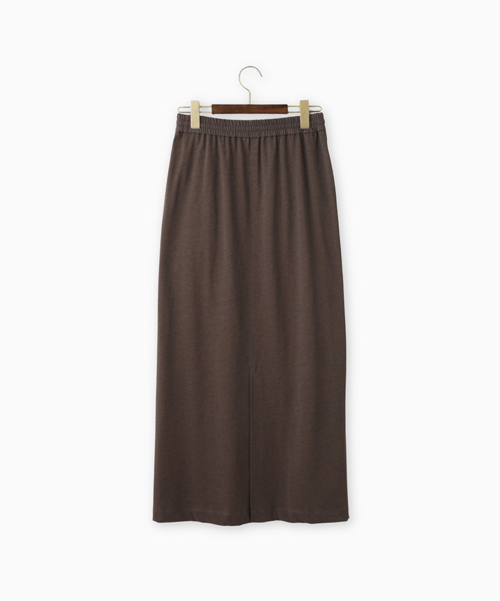 Straight long skirt