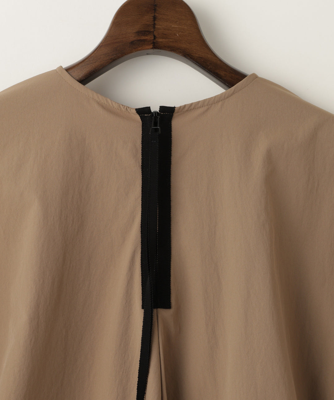 Knit and Woven Combo Cut-and-Sewn Top