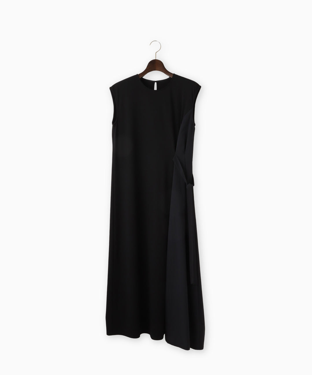 Side Ribbon Bi-Color Dress